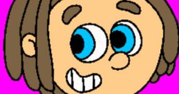 Jason Sicklesack from the Mario and Luigi Show, featuring a playful character with blue shirt and animated expressions.