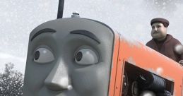 Terence the Tractor navigates a snowy landscape, showcasing his unique design from the CGI Era of the beloved series.