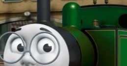 Cheerful Whiff the Rubbish Engine from the CGI era, showcasing his playful personality and vibrant colors.
