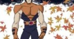 James Howlett-Logan as Wolverine from X-Men Evolution, wearing his iconic costume amidst falling autumn leaves.