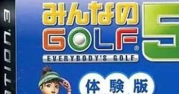 Minna no Golf 5 Taikenban Everybody's Golf 5 Everybody's Golf: World Tour Hot Shots Golf: Out of Bounds みんなのGOLF5 体験版