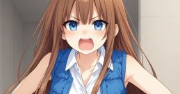 Billie's Angry Voice from Humanpath, featuring a determined character with long hair and a fierce expression.
