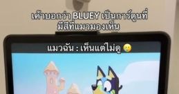 Meow meow meow meow I'm Bluey