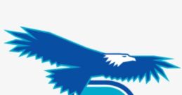 Juan Diego HS Varsity Baseball 2026 team logo featuring a blue eagle over the initials JD, symbolizing school spirit and pride.