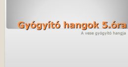 Hangok