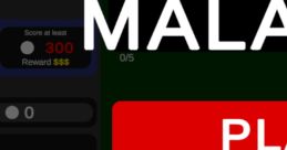 Gameplay interface featuring Malardo Kricfalusi; options to play, report, and submit scores highlighted.
