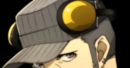 Muneisha Iwai, a character with a distinctive cap and unique style, exuding confidence and attitude.