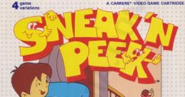 Sneak 'n Peek (Atari 2600) - Video Game Video game from Sneak 'n Peek (Atari 2600). Published by U.S. Games (1982).