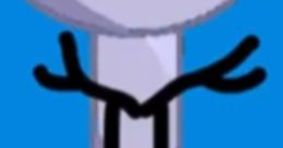 BFPAT: Iron Key character with a frowning face, showcasing a unique design against a vibrant blue background.