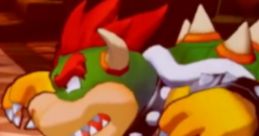 Bowser in a fierce pose, showcasing iconic features and colors from the Mario franchise, perfect for voice impression fans.