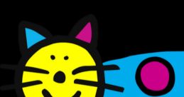 Playful cartoon cat character from ToddWorld, featuring bright colors and whimsical design, embodying fun and creativity.