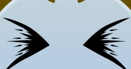 Smiley face with exaggerated features and a black mask, representing the theme "Wood on the Steel!" with a playful twist.