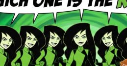 All Of The Identical Shegos (Including The Real Shego And The Multiple Identical Copies Of Herself Together; Voiced By Nicole