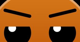 Angry emoji with a brown face and narrowed eyes, conveying frustration and intensity, perfect for expressing strong emotions.
