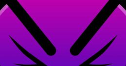Bold graphic featuring a stylized, angry face with a gradient of purple and blue, expressing frustration or intensity.