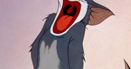 Tom screaming from Tom and Jerry