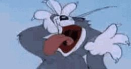 Tom screaming from Tom and Jerry for cartoons