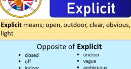 Explicit