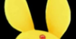 Cheerful yellow Carbuncle character from Puyo Puyo Chronicle, featuring big ears and a smiling face with a star.