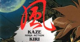 Kaze Kiri: Ninja Action (PC Engine Super CD-ROM2) 風霧 - Video Game Video game from Kaze Kiri: Ninja Action (PC Engine