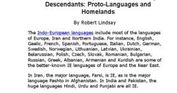 Boy Speaking Proto Indo European