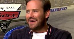 Armie Hammer answering cars 3 questions.