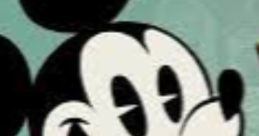 Cheerful Mickey Mouse character, iconic figure from Mickey and Friends, showcasing a playful and friendly expression.