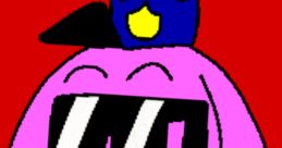 Colorful cartoon character resembling Officer Mardian from Mario and Luigi, wearing sunglasses and a police hat.