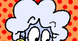 Caroline Kee-kee from the Mario and Luigi show, featuring a smiling character with curly hair and playful expression.