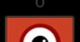 Cheerful red square character with one large eye and smiling mouth, representing fun learning with "Hello there I am Like English.
