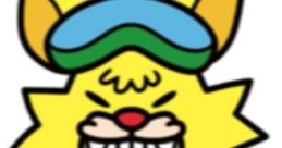 Spitz from Warioware Gold grinning confidently in a blue outfit with a colorful cap, showcasing playful cartoon style.