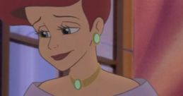 Ariel, from The Little Mermaid II, showcases her caring nature in a beautiful gown, exuding warmth and understanding.