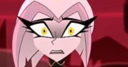 Lute's Submissive Behavior (Hazbin Hotel, Jessica Vosk) Whenever Lute notices someone when she knows that she's in
