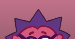 Chiko, the fun pink character with purple hair and glasses, brings joy in the animated world of Russian cartoons.