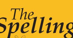 Creative logo design for "The Spelling Bee" featuring a playful bee illustration on a vibrant yellow background.