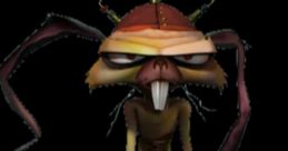 Scamper from Igor, voiced by Steve Buscemi, is a quirky character with a unique design and expressive features.
