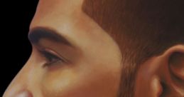 Stylized profile of a man with a sharp haircut and defined beard, capturing modern trends and style influences for "Rusty Intro.
