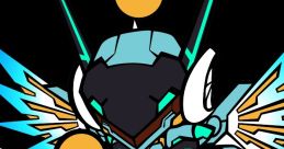 Dynamic Jehuty Bomber from Super Bomberman R, characterized by sleek armor, vibrant colors, and energetic pose.