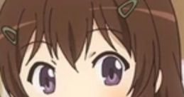 Konomi "Kono-chan" Fujimiya from Non Non Biyori smiling, wearing an apron, showcasing her cheerful personality.