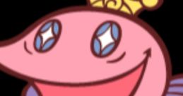 Ocean Prince from Puyo Puyo Chronicle, celebrating 15th anniversary, features a joyful pink character with a crown and cape.