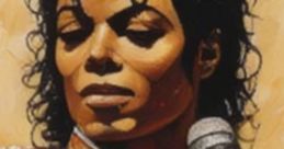 Michael Jackson passionately singing "Smooth Criminal," in a striking performance with a microphone and stylish outfit.