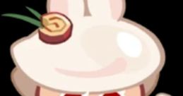 Moon Rabbit Cookie from Cookie Run Kingdom, featuring a playful design with vibrant colors and a cheerful expression.