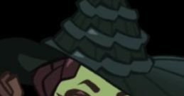 Elphaba Cookie from Cookie Run Kingdom, featuring her iconic hat and magical staff, radiates whimsical charm.