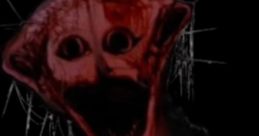 Eerie depiction of The Boiled One, featuring a grotesque, monstrous face with exaggerated features and dark background.
