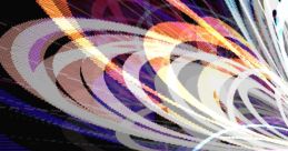 Abstract vibrant patterns in swirling colors, capturing the energetic essence inspired by the Mario and Luigi Show.