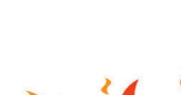 Bright flames in vibrant orange and yellow hues, perfect for dynamic scenes in MTTG (Mario and Luigi Show) episodes.