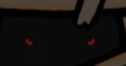 Cartoonish mummy character with glowing red eyes, representing the eerie vibe of "Silent Around The Mummies" theme.