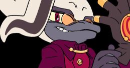 Dr. Starline from the Sonic the Hedgehog series smirking while adjusting his wrist device, showcasing his villainous charm.