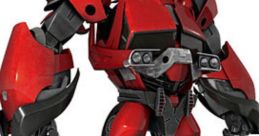 Cliffjumper from Transformers Prime stands confidently in red and black armor, showcasing dynamic robotic design and features.