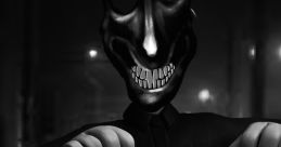 Sinister character from Nightmare 5 looms menacingly in a dark, eerie environment, embodying fear and suspense.